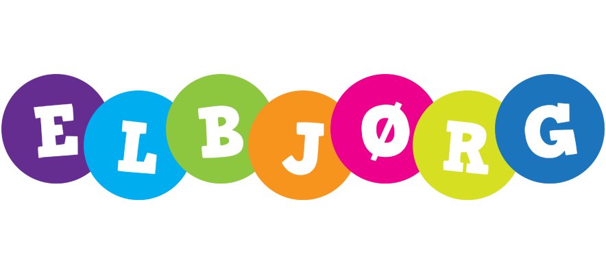 Elbjørg happy logo
