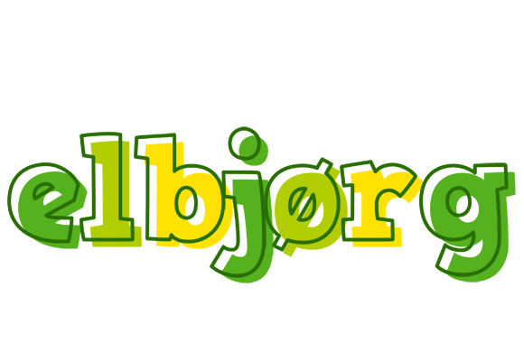 Elbjørg juice logo