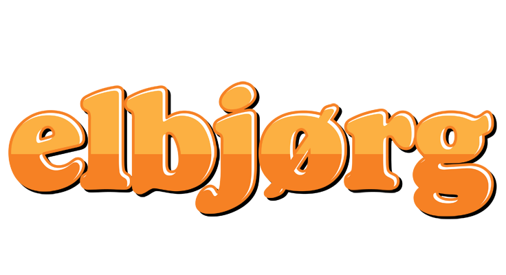 Elbjørg orange logo