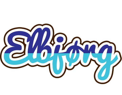 Elbjørg raining logo