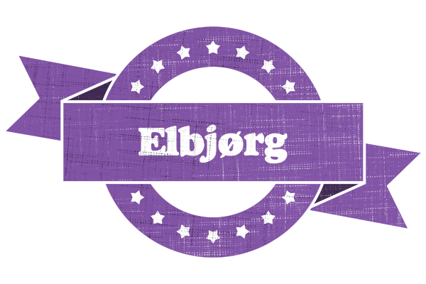 Elbjørg royal logo