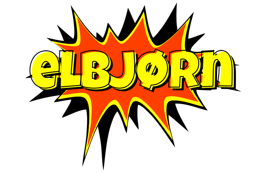 Elbjørn bazinga logo
