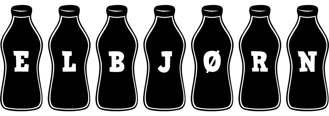 Elbjørn bottle logo