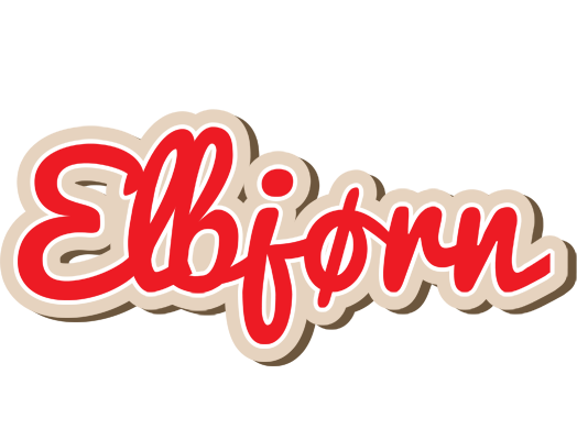 Elbjørn chocolate logo
