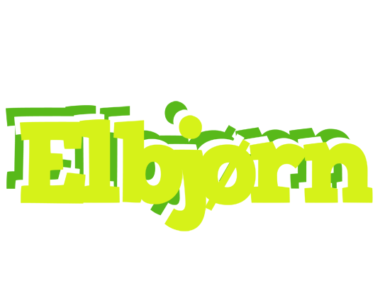 Elbjørn citrus logo