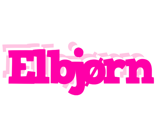 Elbjørn dancing logo
