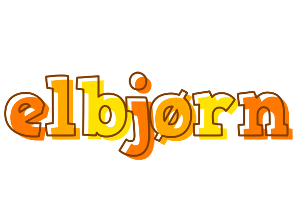 Elbjørn desert logo