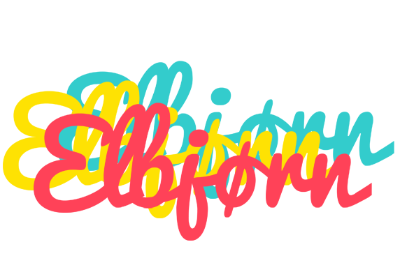 Elbjørn disco logo