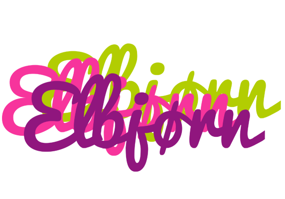 Elbjørn flowers logo