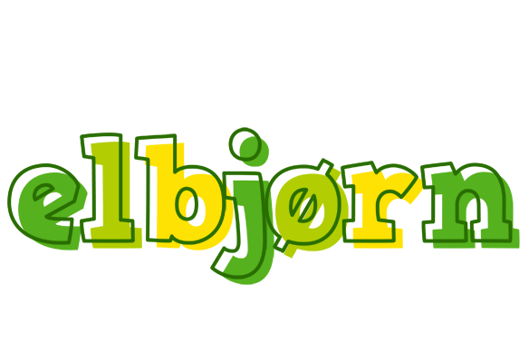 Elbjørn juice logo