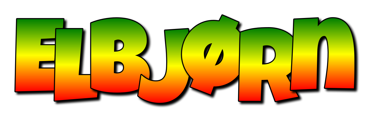 Elbjørn mango logo