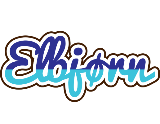 Elbjørn raining logo