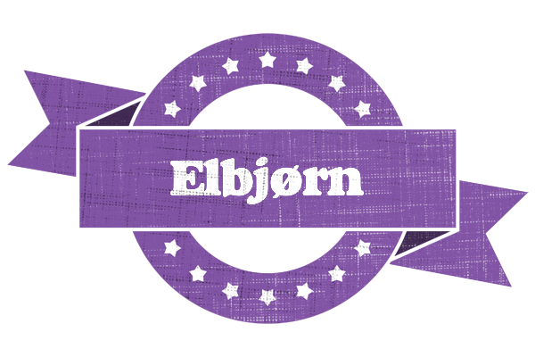 Elbjørn royal logo