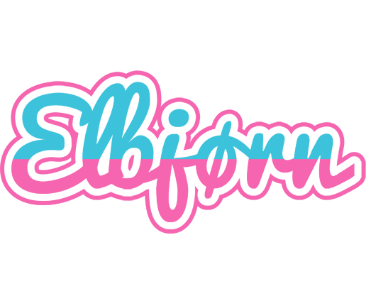 Elbjørn woman logo