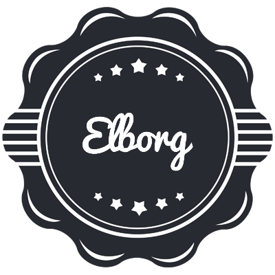 Elborg badge logo