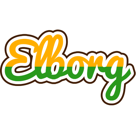 Elborg banana logo
