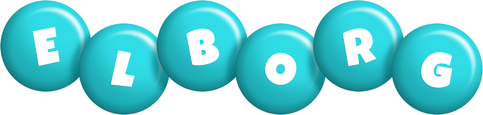 Elborg candy-azur logo