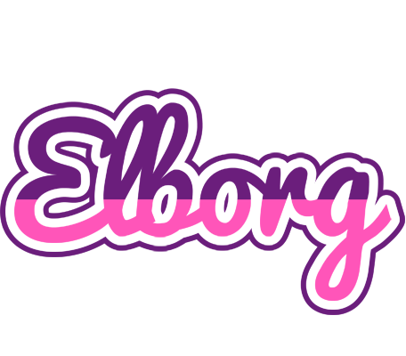Elborg cheerful logo