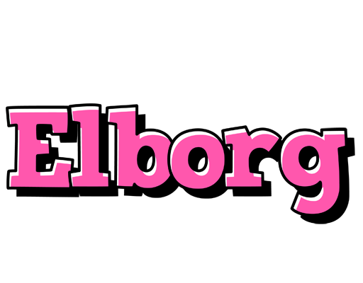 Elborg girlish logo