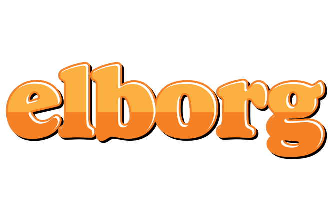 Elborg orange logo