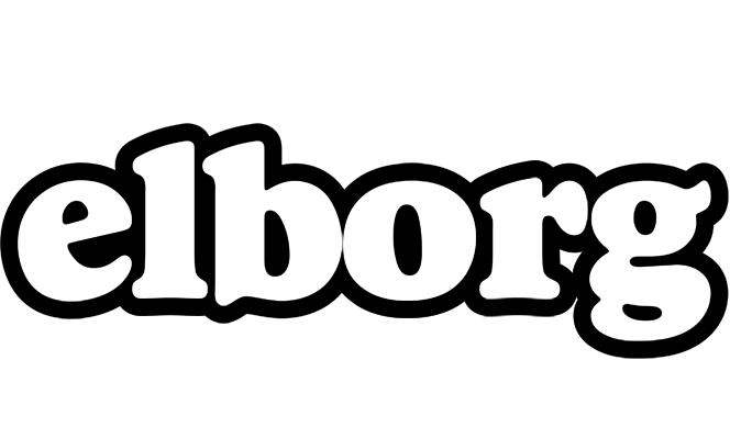 Elborg panda logo