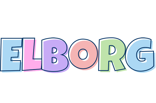 Elborg pastel logo