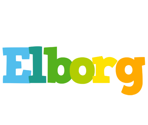 Elborg rainbows logo