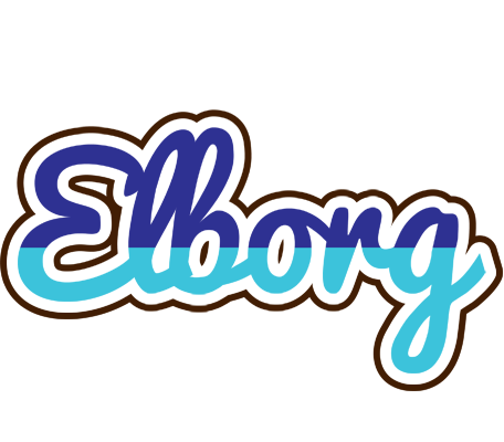 Elborg raining logo