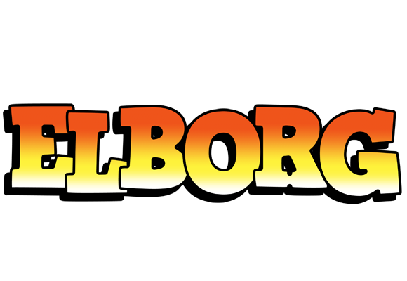Elborg sunset logo