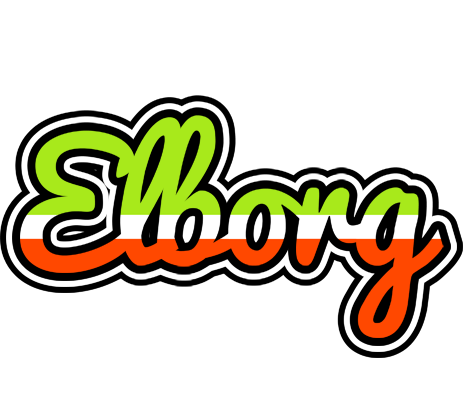 Elborg superfun logo