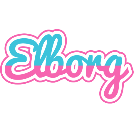 Elborg woman logo