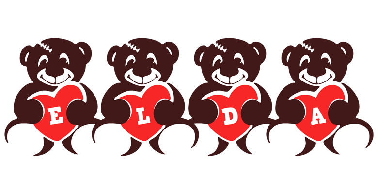 Elda bear logo