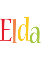 Elda birthday logo