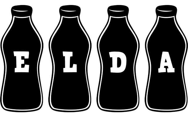 Elda bottle logo