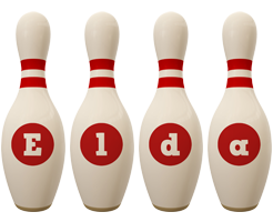 Elda bowling-pin logo