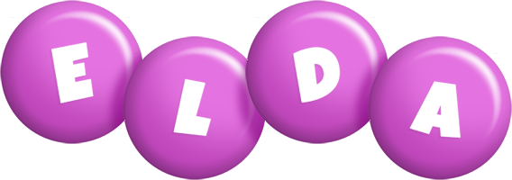 Elda candy-purple logo