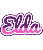 Elda cheerful logo