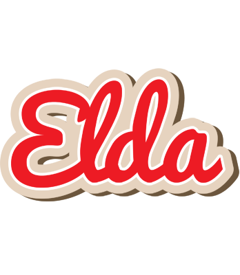 Elda chocolate logo