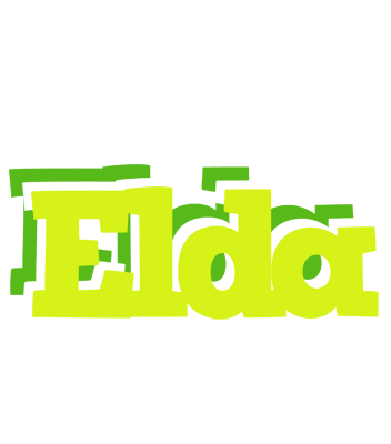 Elda citrus logo