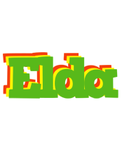 Elda crocodile logo