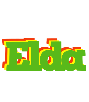 Elda crocodile logo