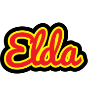 Elda fireman logo