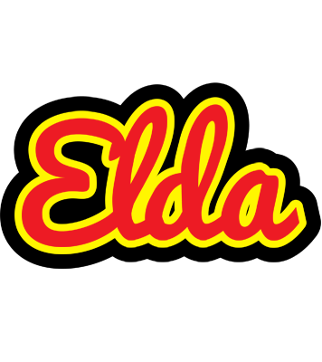 Elda fireman logo
