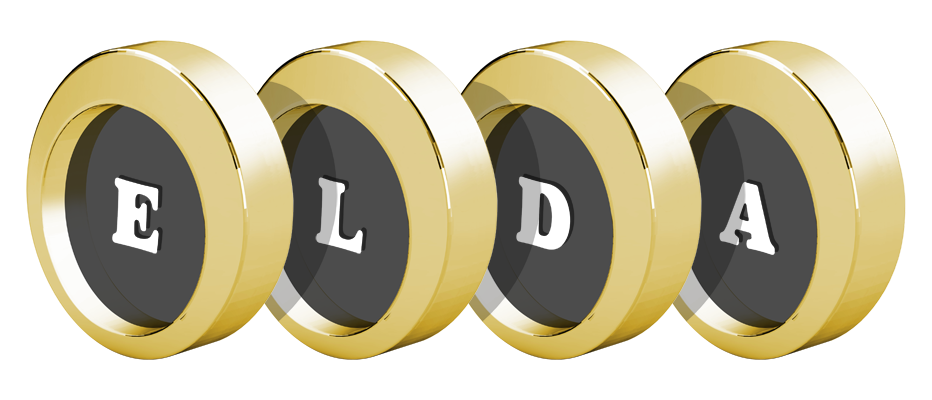Elda gold logo