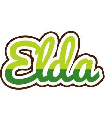 Elda golfing logo