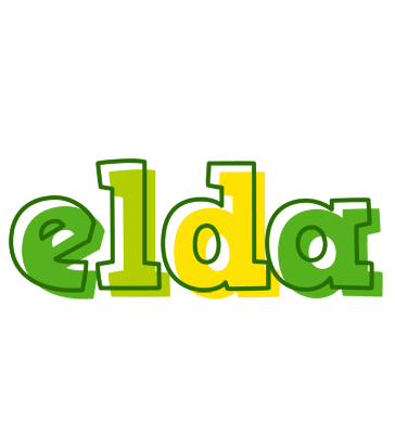 Elda juice logo
