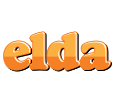 Elda orange logo