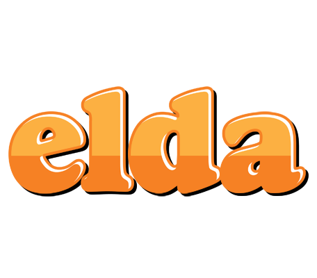 Elda orange logo