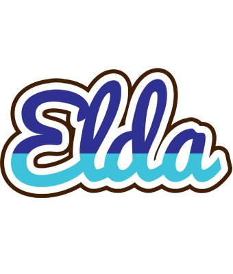 Elda raining logo