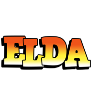 Elda sunset logo